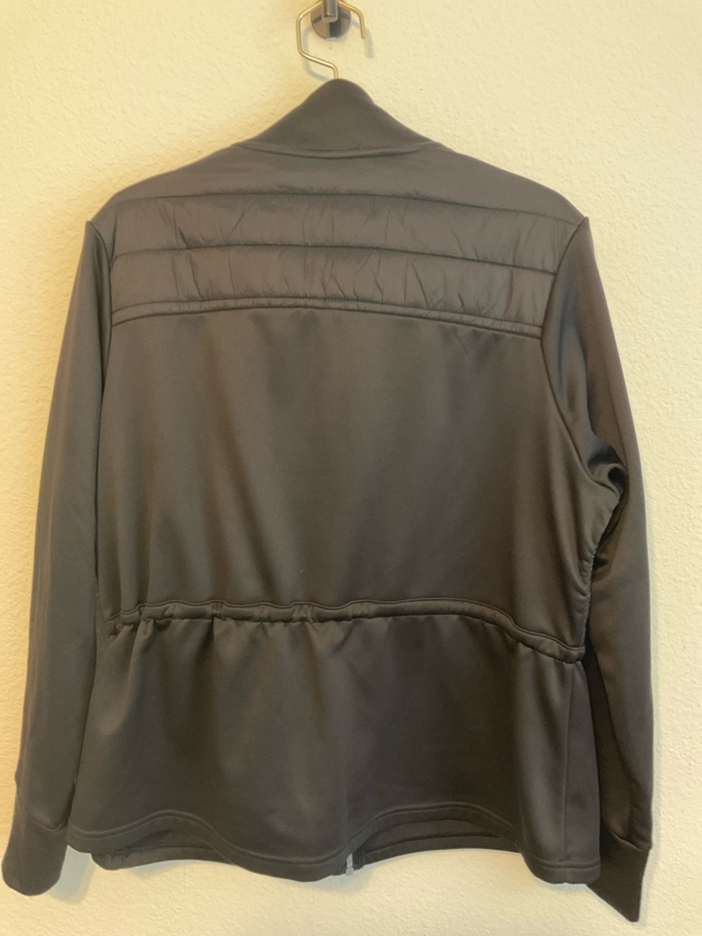 Avia Scuba Jacket Black Quilted Lightweight Jacket with Zip Pockets XL - Picture 4 of 8
